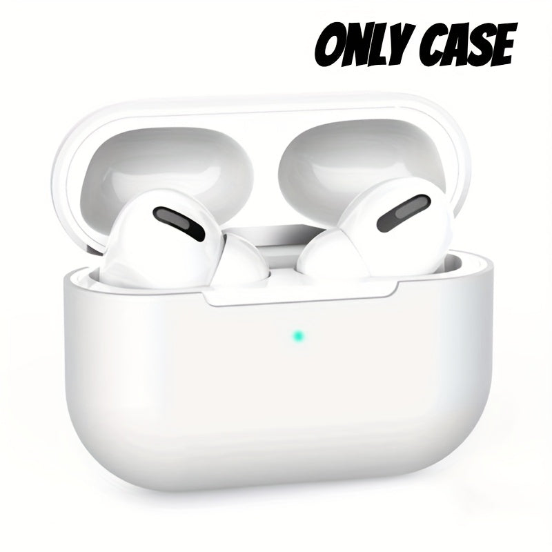 2024 Ультратонкий жидкий силиконовый чехол для AirPods 1/2/ Pro - Ударопрочный, царапиноустойчивый, потоотталкивающий чехол с стильным дизайном для мужчин и женщин, беспроводная зарядка | Сложный эстетический вид | Силикон