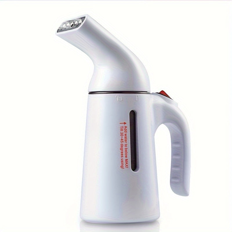 This handy Portable Handheld Garment Steamer quickly heats up to remove wrinkles from clothes, making it perfect for both travel and home use. With its EU plug and powerful fabric ironing capabilities, it is an ideal choice for keeping your wardrobe