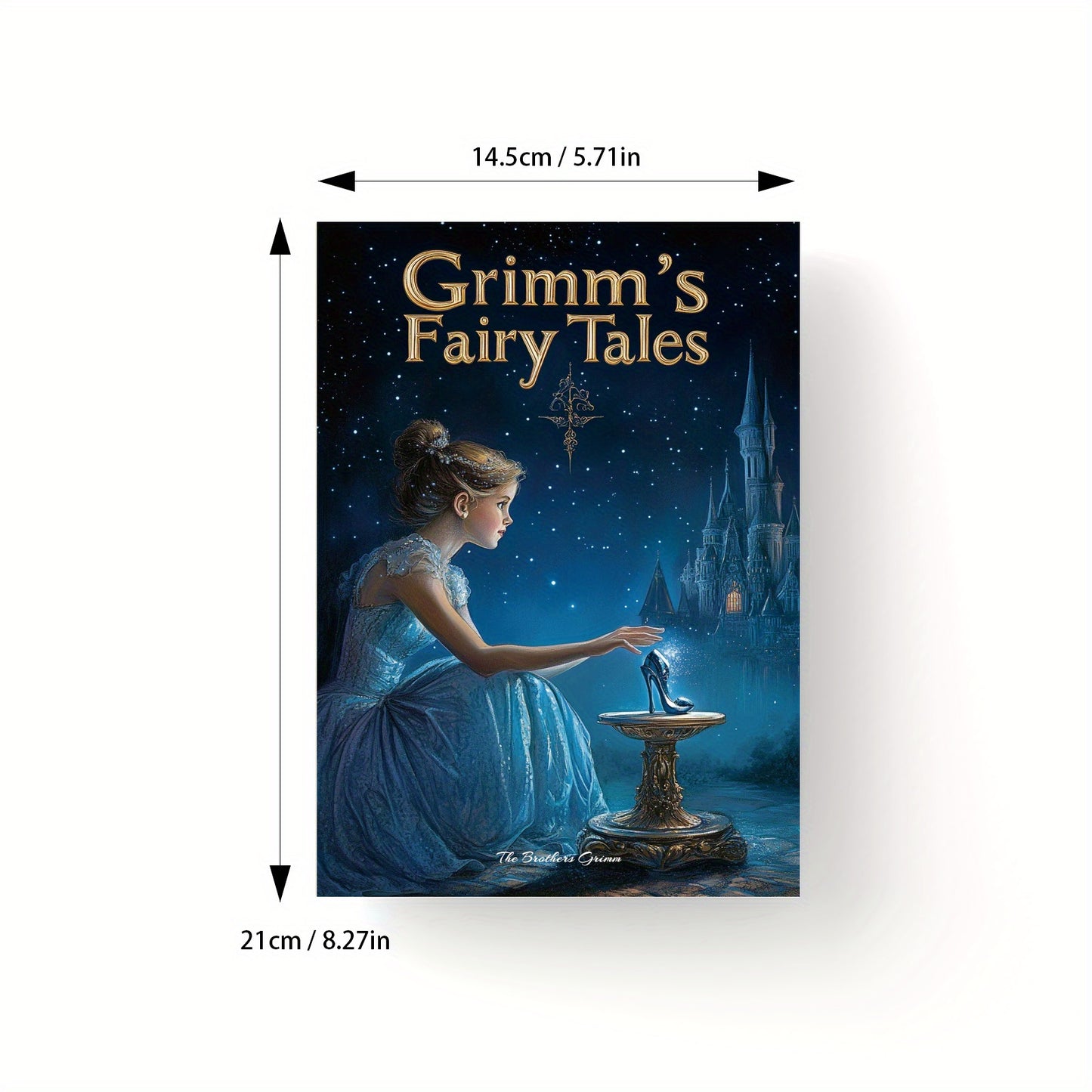 1pc Brothers Grimm's Fairy Tales, Timeless Classic Stories of Magic and Morals, English Edition, Hardcover, Published by ZHIDIAN INTERNATIONAL (USA) LLC, May 2024