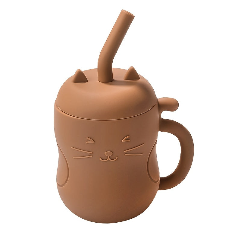 Get your hands on the adorable TYRY.HU Cute Kawaii Cat Learning Cup - designed to make feeding time fun and easy for your baby! This leak-proof, BPA-free cup comes with a cute stopper and straw, making it perfect for baby's first feedings.