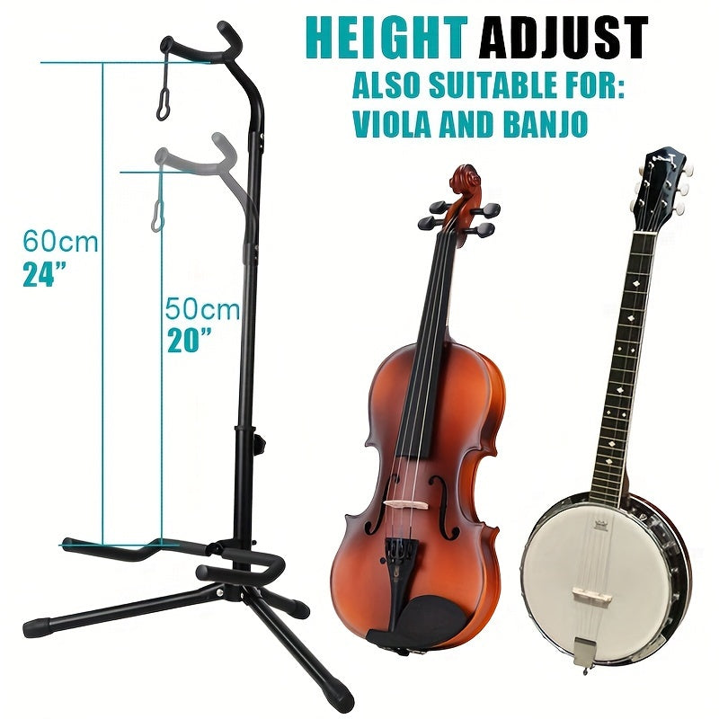 Durable foldable guitar stand