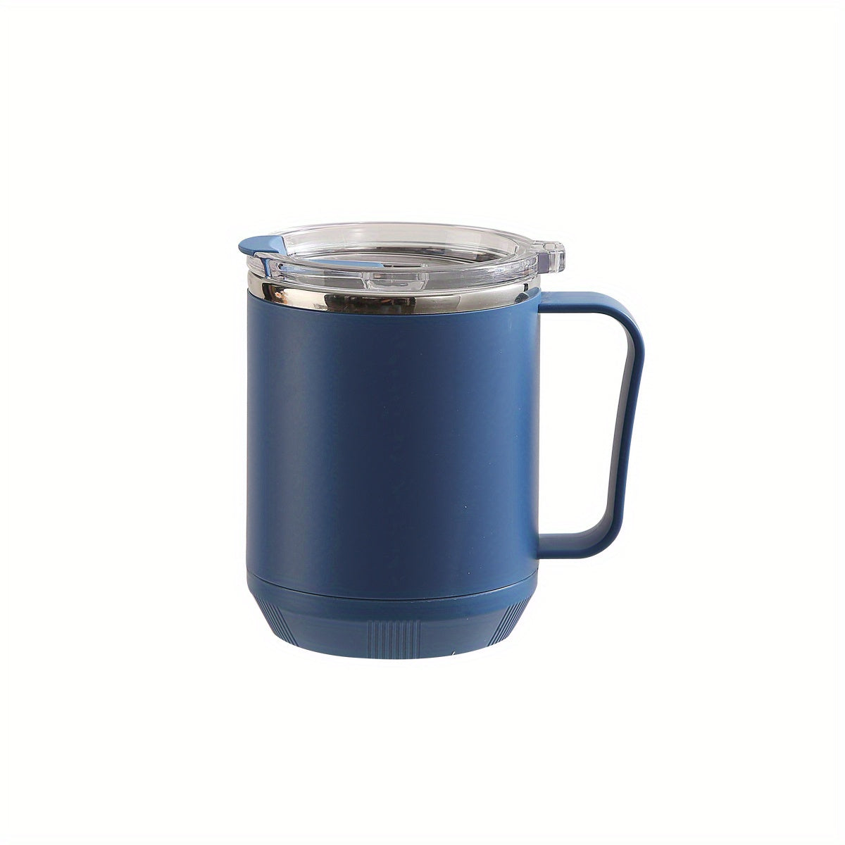 Stainless steel coffee mug with lid, 15.6oz, for home and office use. Great for summer drinks or as a gift.