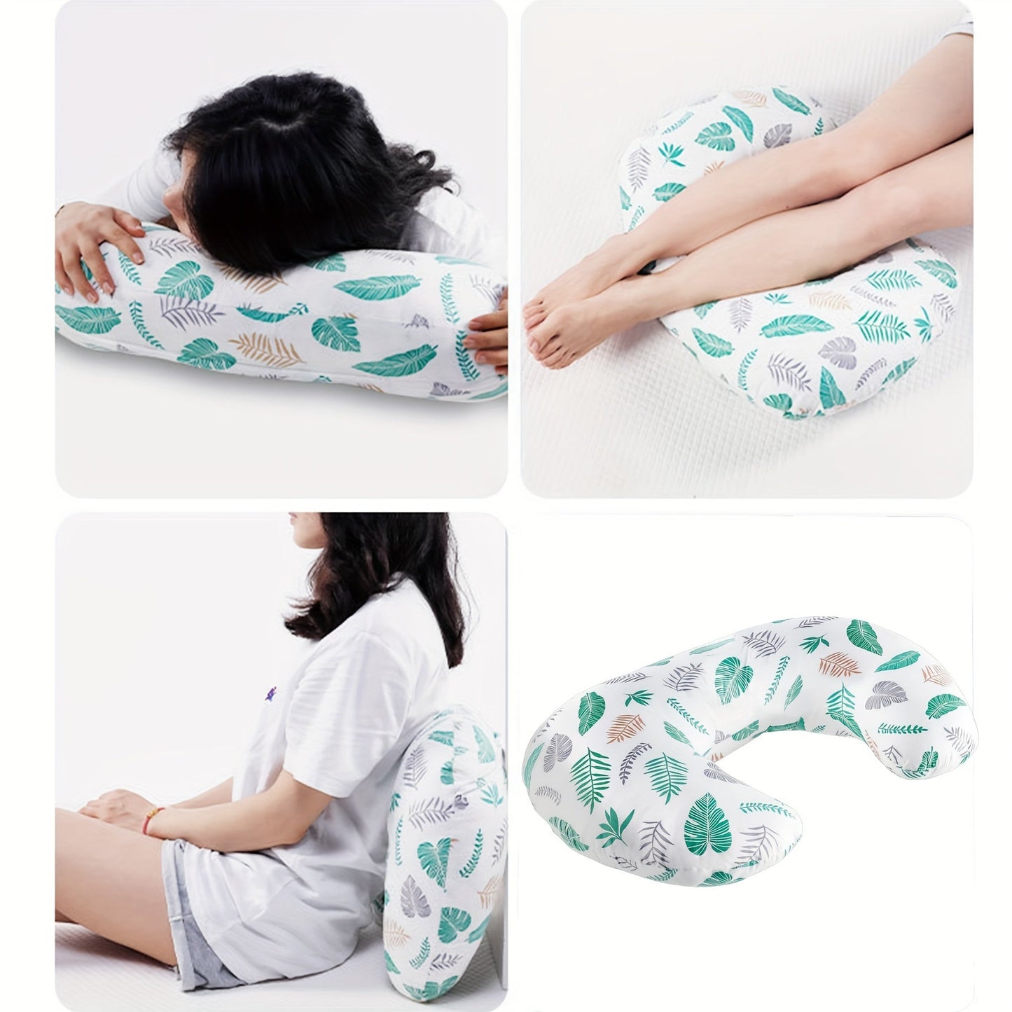 Get the perfect present for the mom in your life with our 1pc U-Shaped Nursing Pillow! This multi-functional, thickened breastfeeding cushion comes with a removable cover that is machine washable for easy cleaning. Offering medium soft support for whole