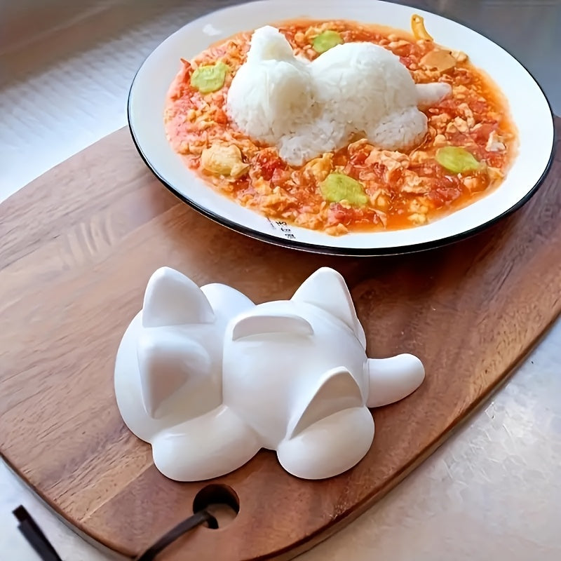 This set includes 2 cute cat-shaped molds designed for making rice balls, perfect for sushi and nori rolls. Each mold can hold up to 200 grams of rice, making them ideal for home cooking, picnics, and packing lunch boxes.