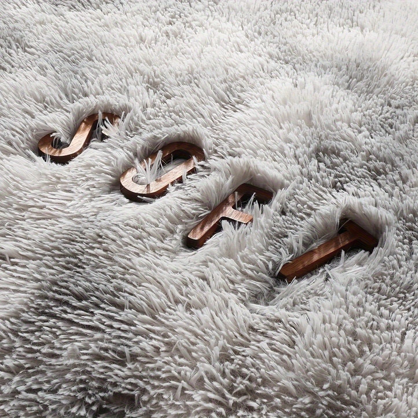 Luxurious Home Decor - Soft Plush Nordic Tie-Dye Shaggy Area Rug, Perfect for Living Room Sofa, Coffee Table, and Bedroom Bedside. Made of 100% Polyester, Dry Clean Only.