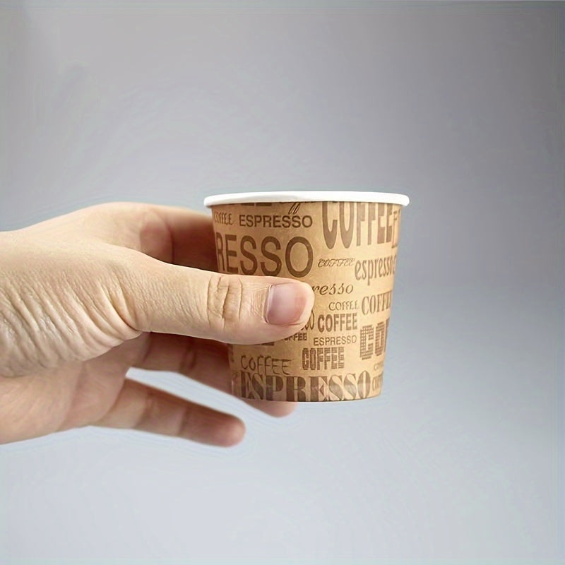 Disposable paper cups available in packs of 50, 100, or 200. These thickened sample cups are perfect for small gatherings, mini shot glasses, beverage tasting, birthdays, weddings, holidays, Halloween, Christmas, New Year's, and other parties. Made from