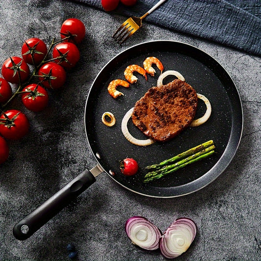 Yuhuphyllic yopishqoq crepe va pancake qozon to'plami granit qoplamasi bilan - pancake, omlet va tortilla uchun mustahkam alyuminiy qozon - yog'och tarqatuvchi bilan birga - barcha plitalar bilan mos keladi