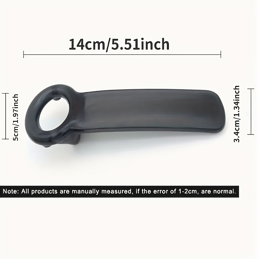 Plastic can opener for weak hands, essential kitchen tool, manual twist-off, non-electric Jar opener.