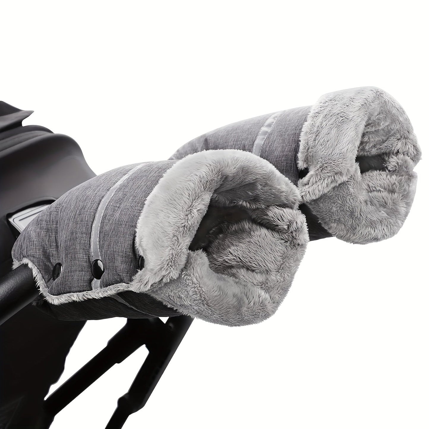 Youngsters' Stroller Warm Gloves by Domi Bear - Windproof and Waterproof Winter Armrest Covers for Carriages