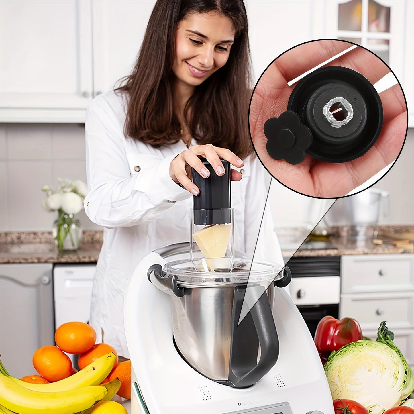 Get a top-notch clutch drive gear replacement for Monsieur Cuisine Connect SKMC 1200 and Smart SKMS 1200 kitchen robots. Made from durable plastic material, it is non-electric and not suitable for food contact.