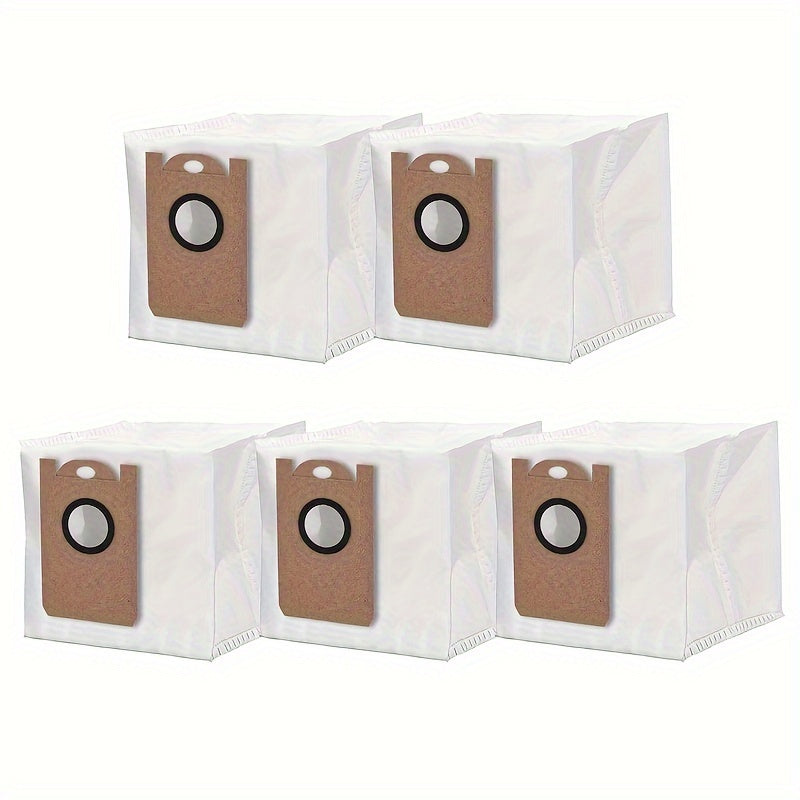 High-Quality Cleaning Accessories: Set of 5 Reusable Dust Bags compatible with Imou, Honiture, Laresar and more vacuum brands including Airrobo, Arnagar, Lenovo, VIOMI, Proscenic and UONI.