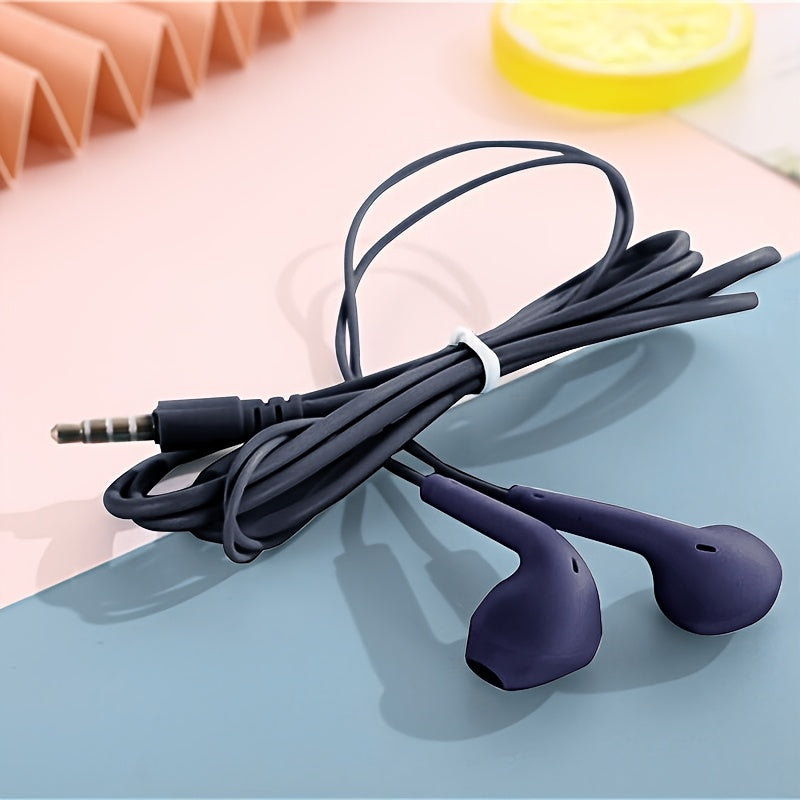 Wired U19 sports earphones with 3.5mm jack, push button call control, condenser mic, and skin-friendly material. Suitable for running and exercise.