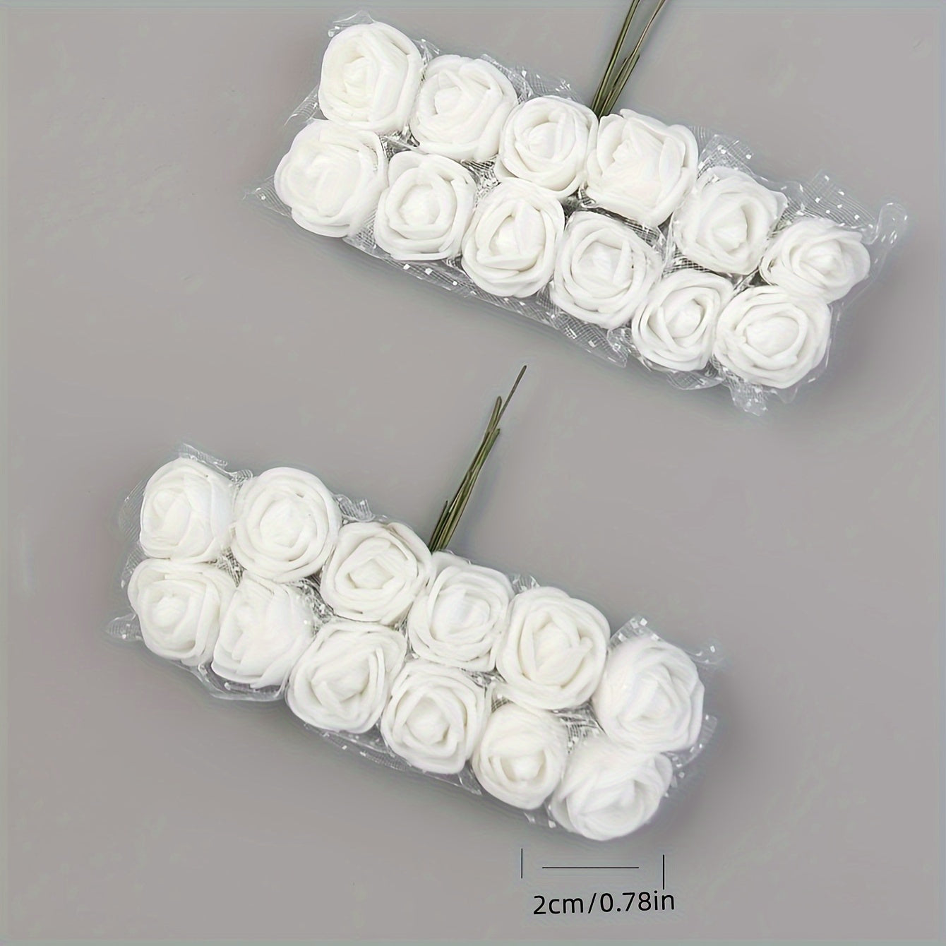 144 artificial rose heads package for DIY decor, flower wreaths, gift box accents, Mother's Day, Valentine's Day, and weddings.