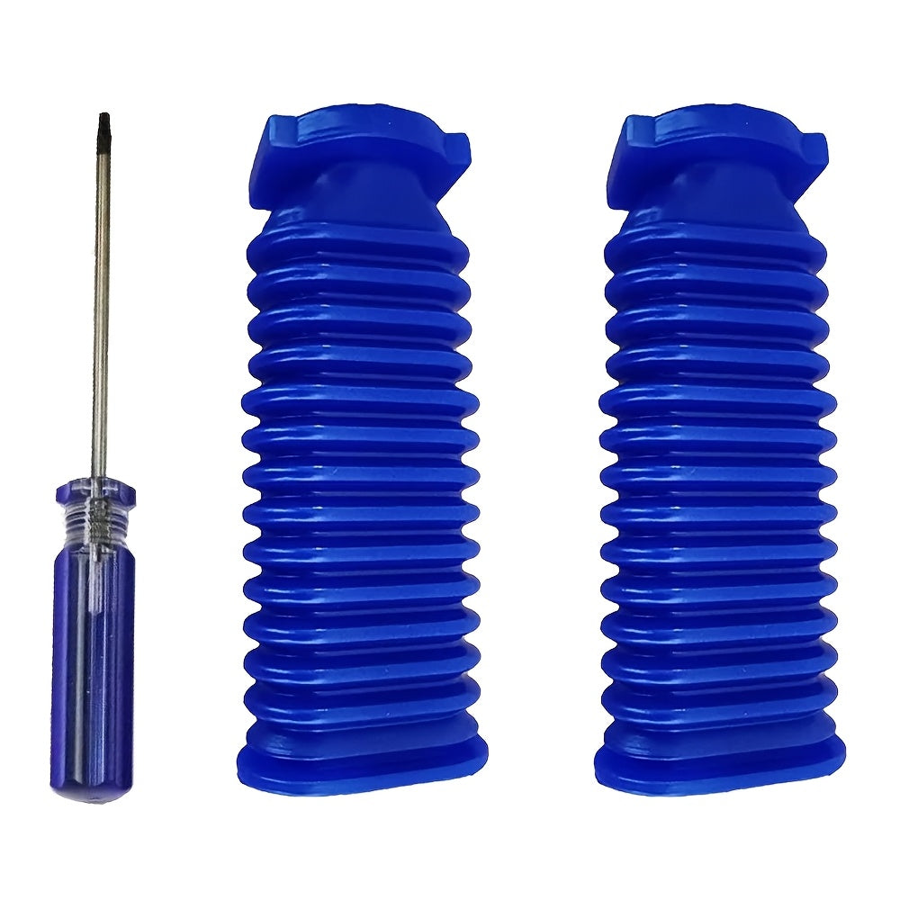 Durable Blue Plastic Crevice Tool Compatible with V7 V8 V10 V11 Models - Replacement Vacuum Cleaner Flexible Hose Attachment for Soft Carpeted Floors