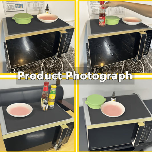 Protect your microwave with this silicone top protector. It is non-slip and prevents scratches and dust. Keep your kitchen organized with this 43.18cm x 11.5" cover.