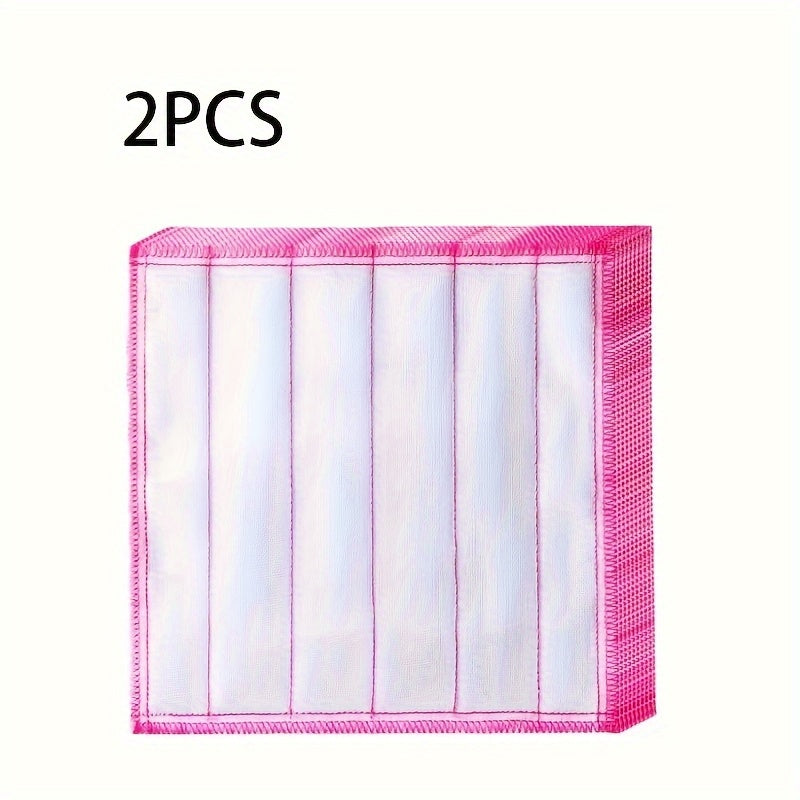 Thick, Reusable Ultra-Absorbent Microfiber Dish Cloths for Kitchen, Bathroom, and Outdoor Use - Dual-Purpose Towels for Wet and Dry Cleaning, Ideal for Home Cleaning Maintenance