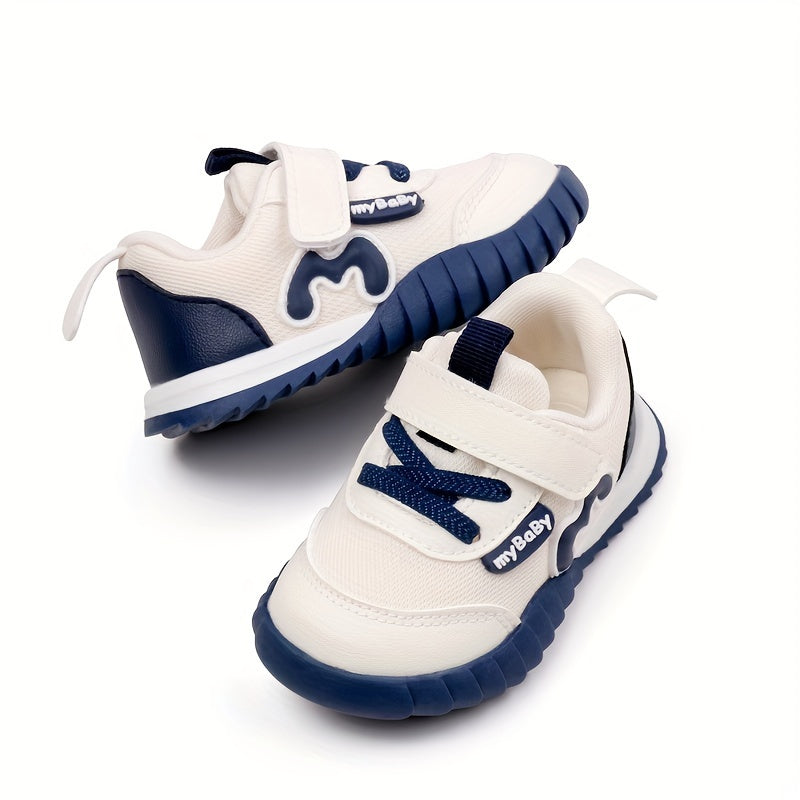 Breathable toddler sneakers with casual sports style, ideal for running, hiking, and outdoor activities.