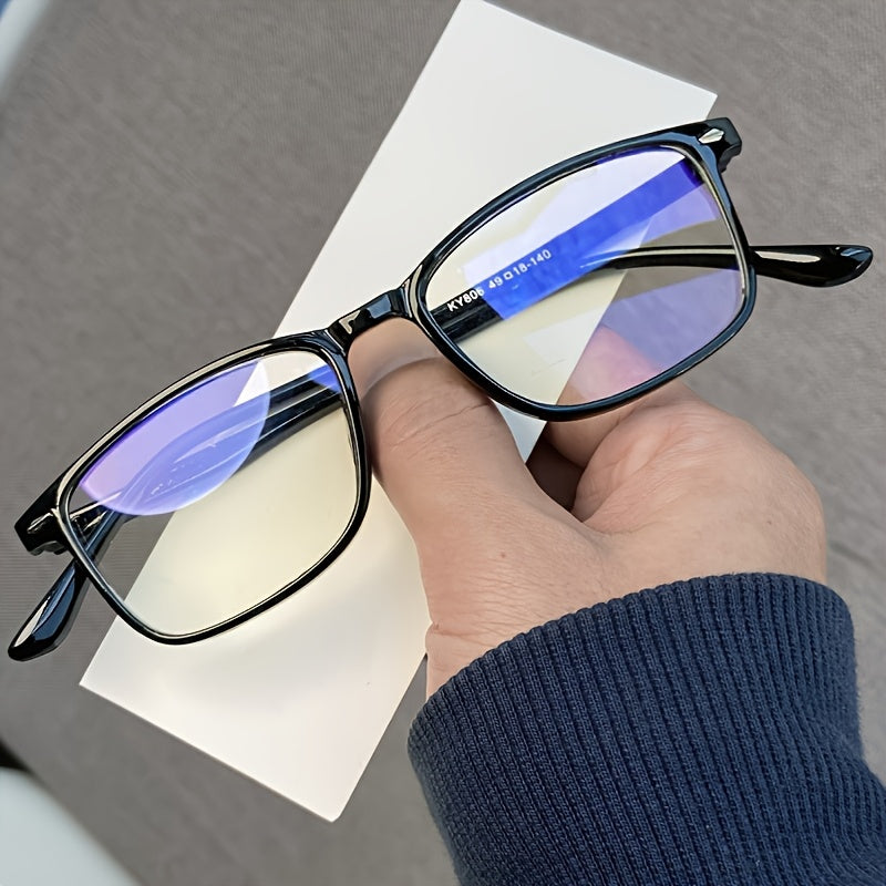 Blue Light Blocking Glasses for Women and Men, reduces eye fatigue from screens, also serves as decorative.