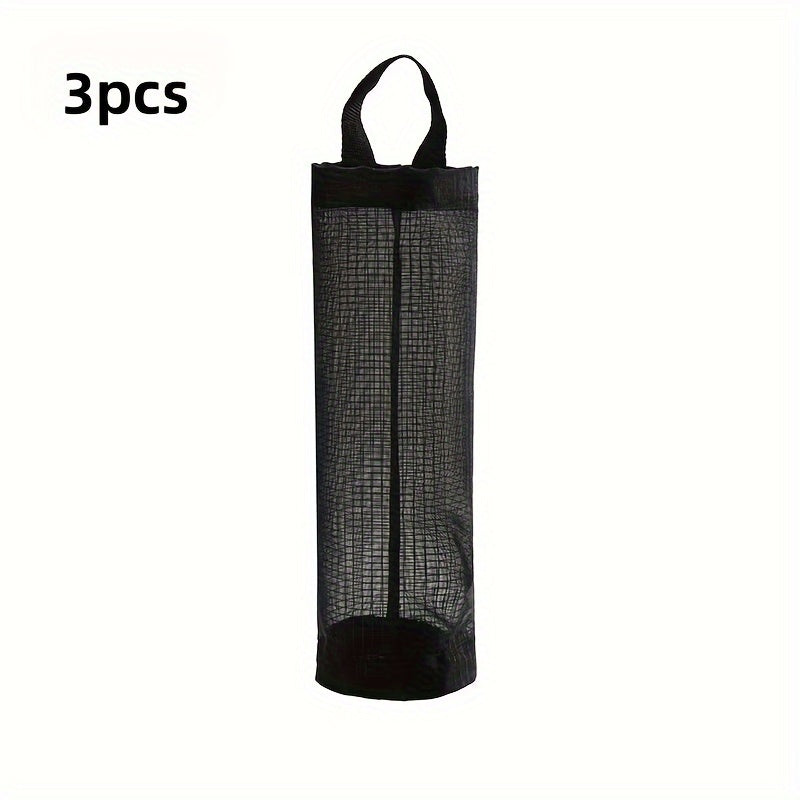 Large Capacity Wall Hanging Rubbish Bag Organizer - 1/2/3 Pieces - Mesh Bag for Convenient Extraction and Storage of Underwear and Wardrobe Items - Home Supplies