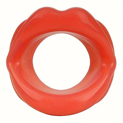 Silicone Lip Corrector and Oral Smile Trainer for Women, Portable Facial Training Tool.