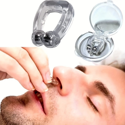 6 magnetic nose clips to improve sleep and stop snoring.