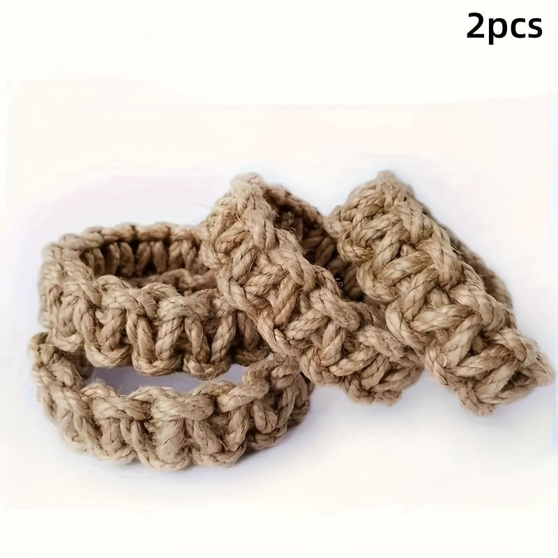 Curtain Tie Rope Braided Curtain Clip Set for Bedroom Living Room Home Decor - Includes 2pcs/4pcs Curtain Tiebacks