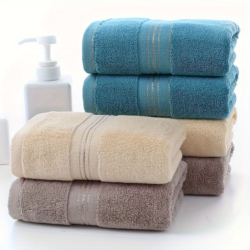 4 soft absorbent face wash hand towels