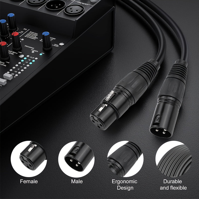 I-ZCLIVE XLR Microphone Cable for KTV and radio station use.