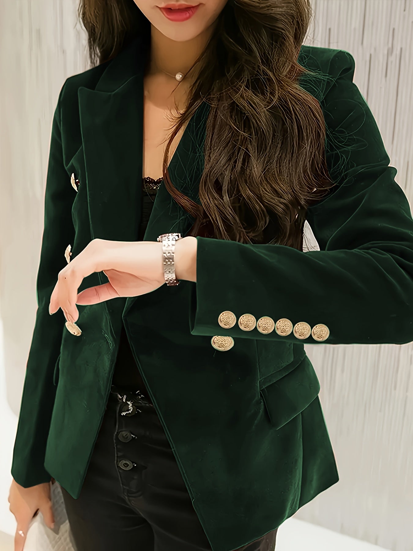 Womens Velvet Jacket