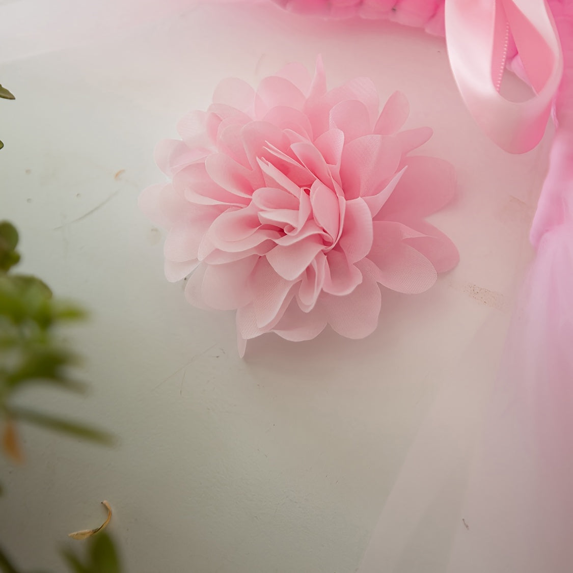 Charming Pink Ballet Tutu & Headband Ensemble for Kids - Ideal for Little Girl Photoshoots, Birthdays & Presents