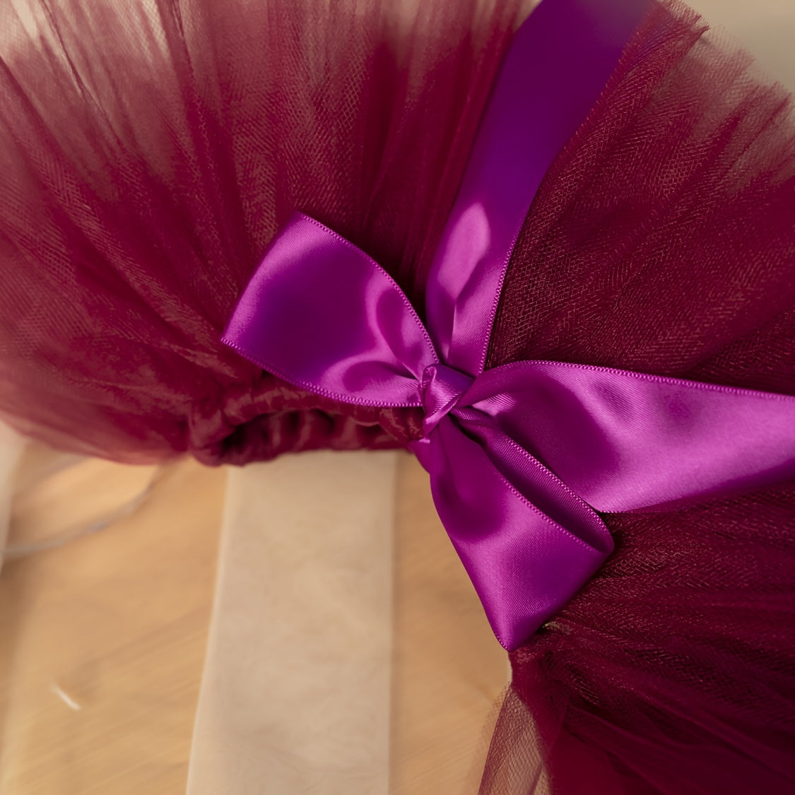 Lovely Purple Ballet Tutu Skirt & Headband Set for Girls - Ideal for Kids' Photoshoots, Birthday Parties & Special Presents