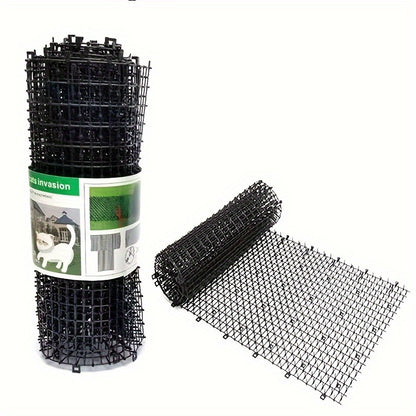 Cat and dog repellent mat with spikes for indoor and outdoor use. Comes with 8 garden nails.