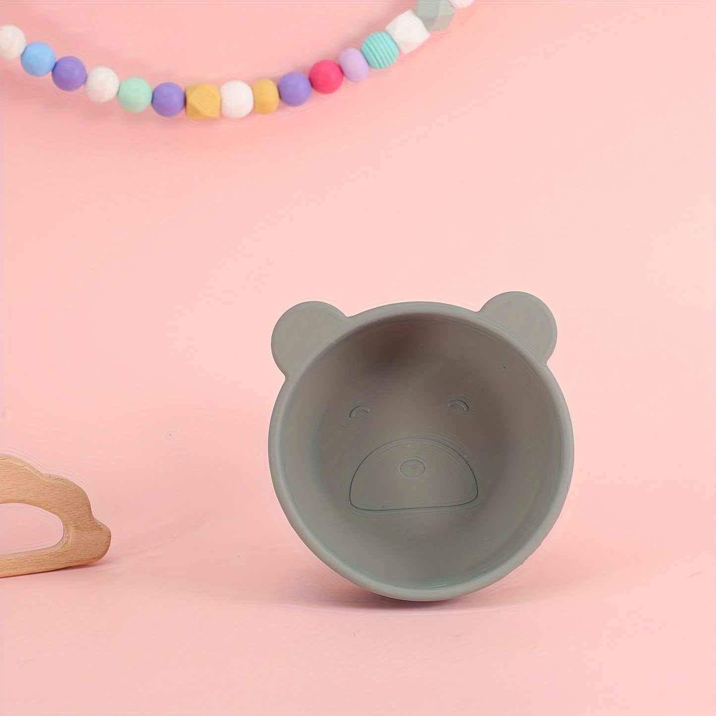 Adorable Silicone Baby Food Bowl Without BPA - Ideal for Feeding and Tableware!