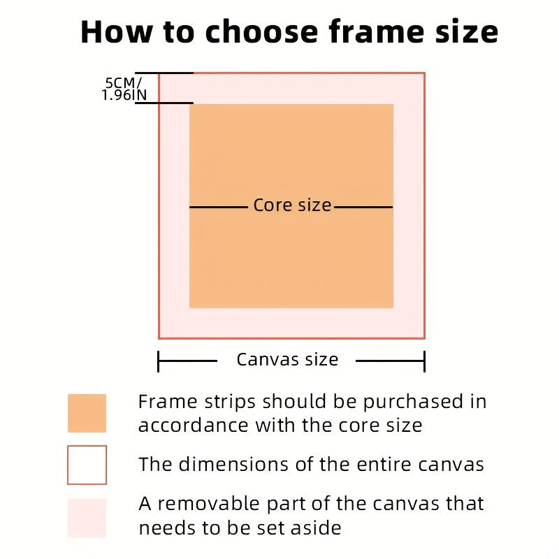 Modern pine wood picture frame kit for DIY canvas art, suitable for oil and diamond painting, and ideal for decorating living rooms, kitchens, and home offices.