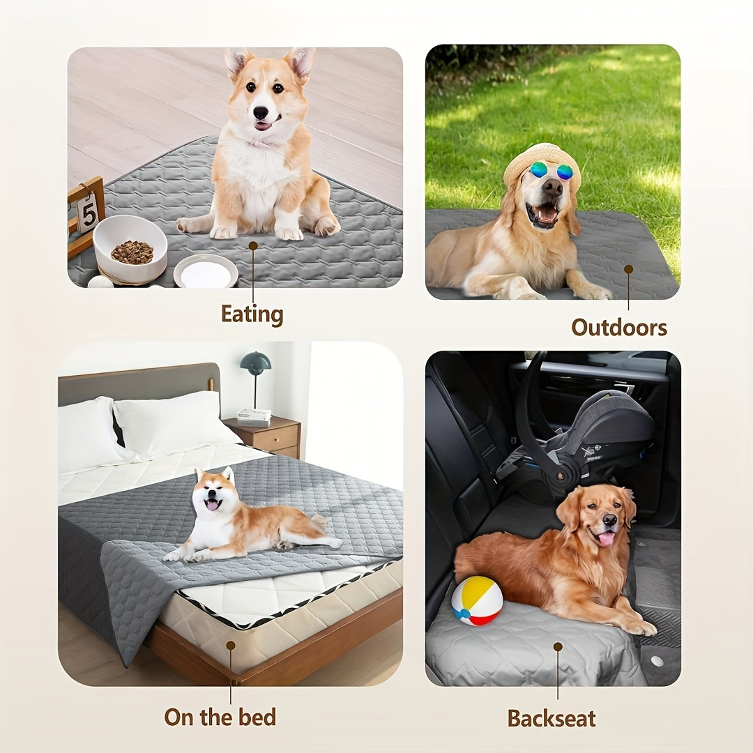 Waterproof pet bed cover, mattress for dogs, urine proof, cat and dog sleeping blanket sofa pad, machine washable.