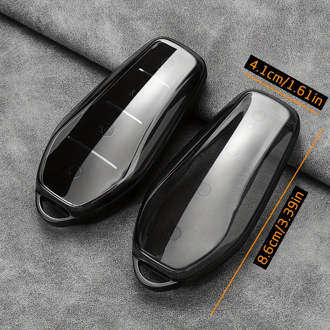 Stylish and durable TPU car key fob cover for BYD models providing protection for various vehicles.