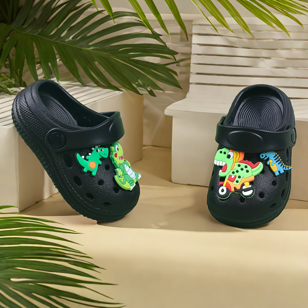 Kids' Summer Clogs - Breathable EVA Sandals with Cartoon Design - Perfect for Indoor/Outdoor wear.