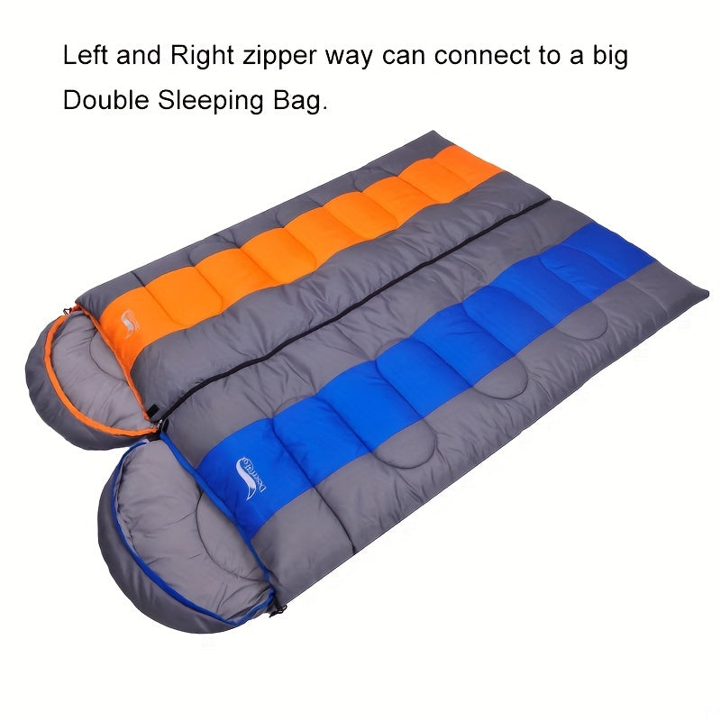 Desert & Fox Compression Sleeping Bag - Lightweight, 3 Season Warmth for Backpacking, Camping, Hiking & Travel