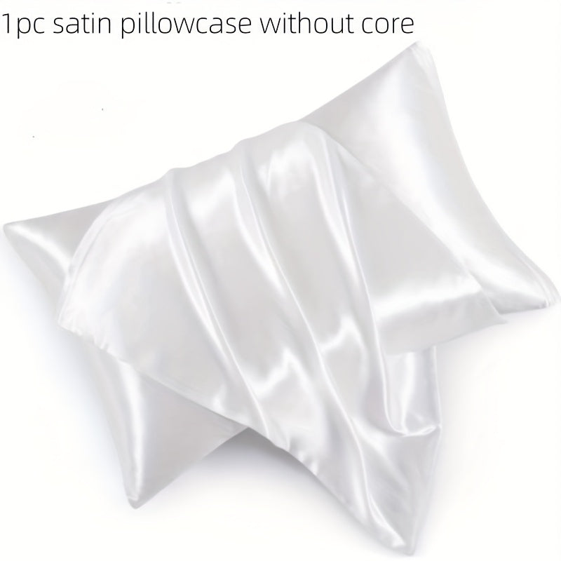 One popular classic color satin pillowcase with comfortable feel, featuring an envelope closure for easy use. A great choice for promoting healthy skin and hair.