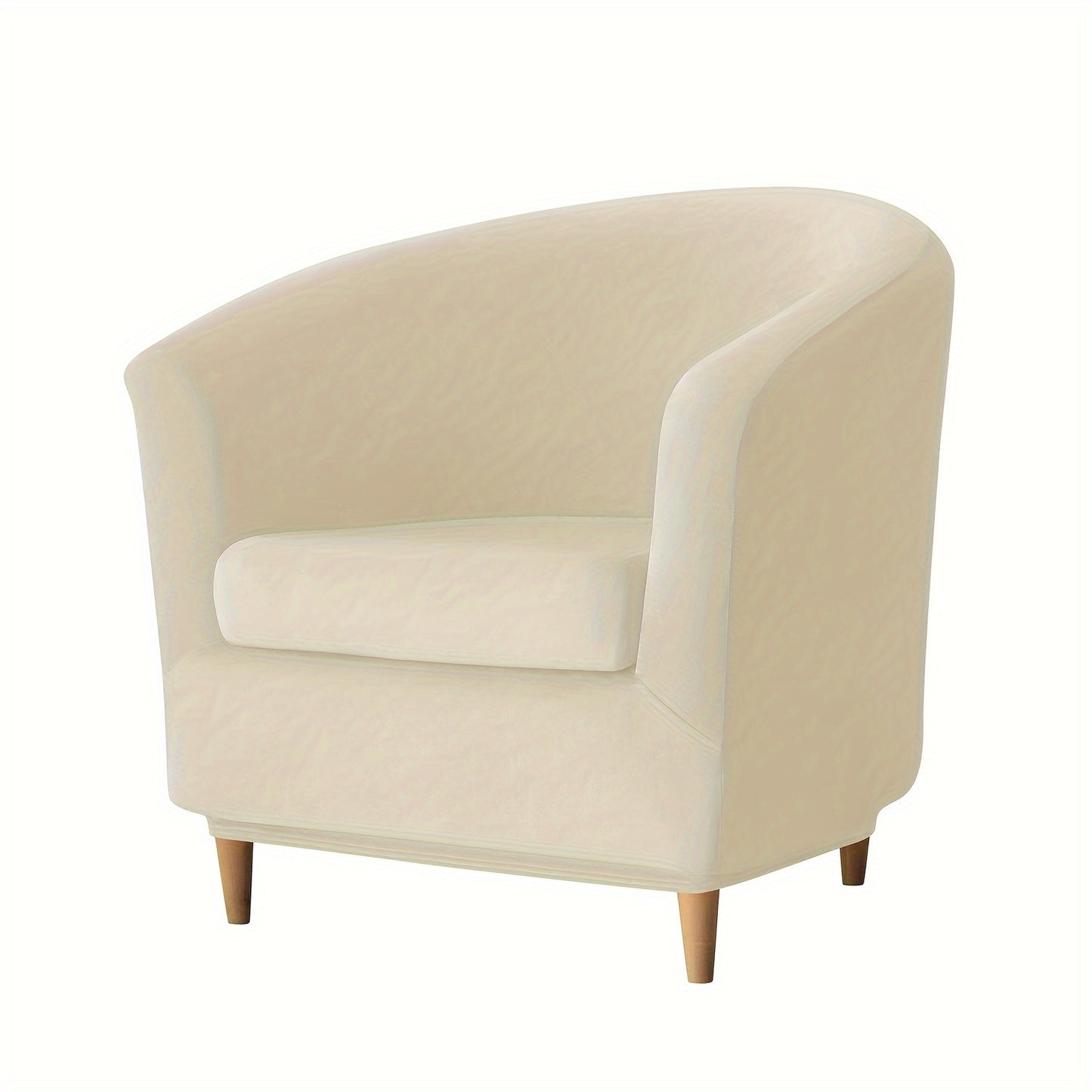 Stretch sofa slipcover and armchair cover, furniture protector for home decor.