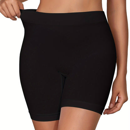 Soft and comfortable seamless boyshort panties for women.