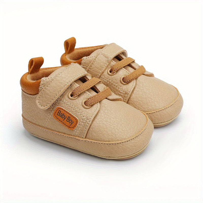 KBB Baby Shoes: 0-1 Years, Spring/Autumn, Low Top, Soft Sole, Anti-Slip Solid Design