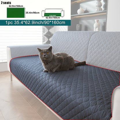 Anti-slip sofa cushion protective pad suitable for all types of sofas, machine washable.