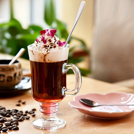 Long-handled Rainbow Tableware Spoon for stirring honey, coffee, and ice cream.