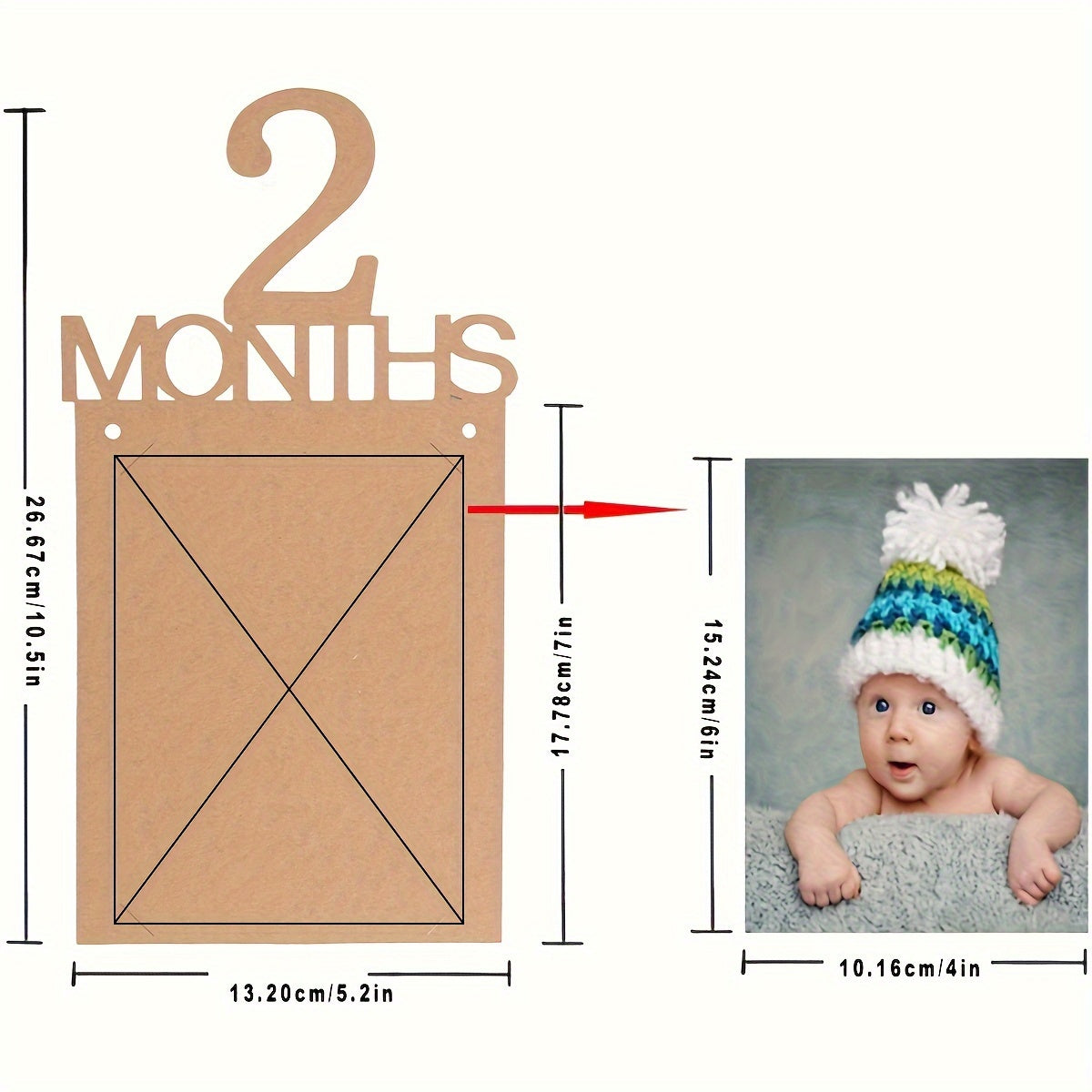 Paper Craft Memory Album featuring Baby's First Year Photo Banner and 12 Month Milestone Photograph Garland. The Monthly Growth Picture Display is perfect for newborns to 1-year-olds, with the option to use up to 3 years. This set includes a rope and