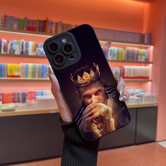 UV printed phone case with Golden Globe design, 360-degree protection, compatible with various iPhone models, perfect birthday gift for boys and girls.