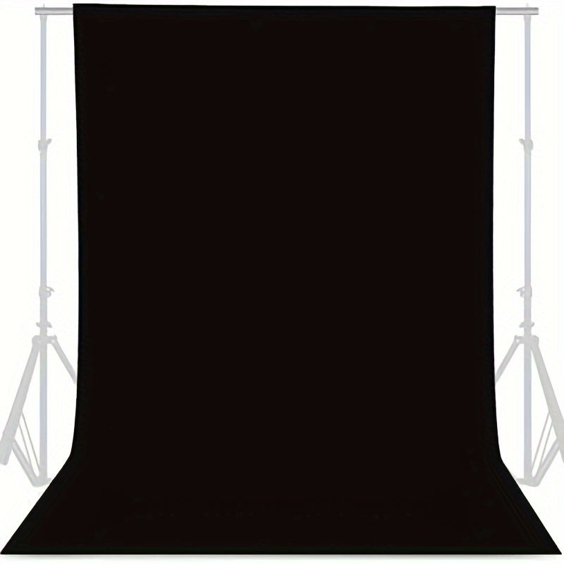 Black background cloth for photography, video recording, and party curtains.