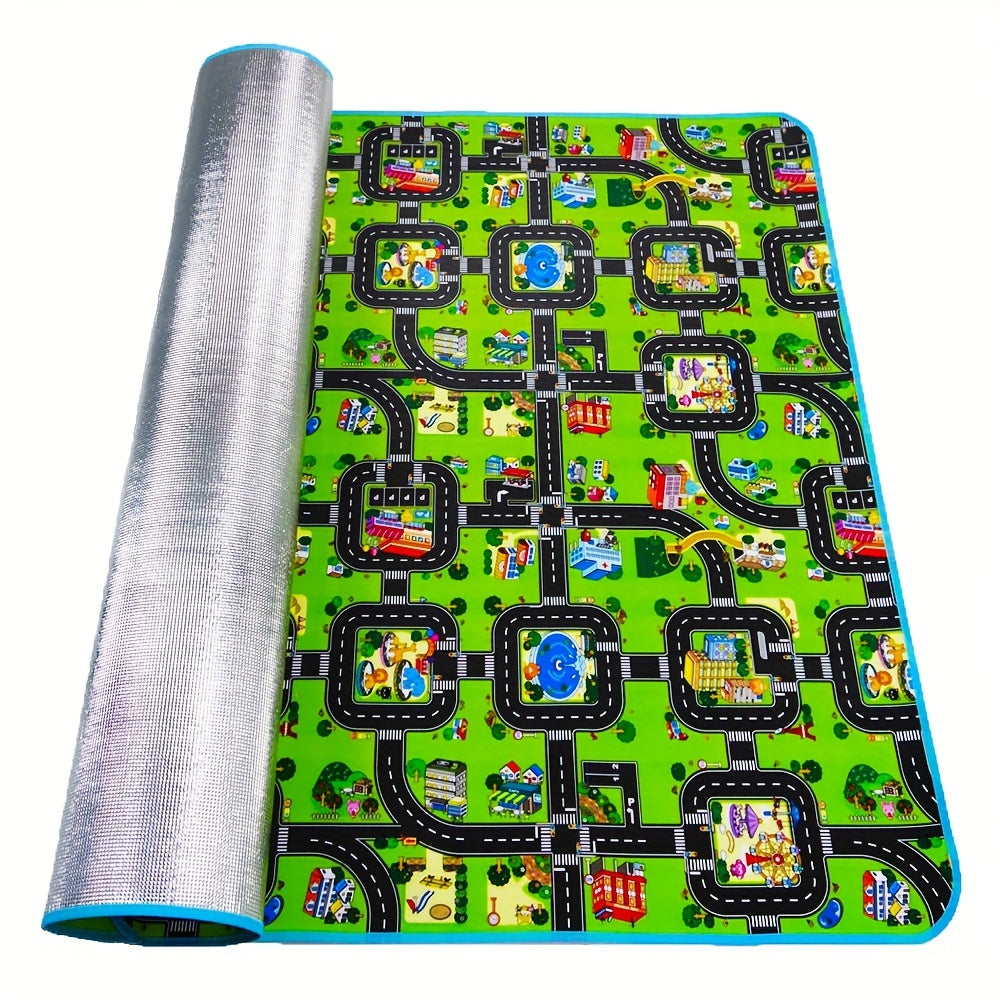 Single-Sided Crawling Mat made of Eva Foam Material, 160*130*0.5cm in size, Moistureproof & Waterproof Game Mat