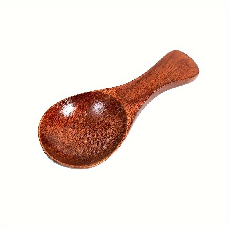 Get this 1 piece Wooden Miniature Spoon with a 3.15 inch/8 cm exquisite short handle, ideal for home use. Perfect for seasoning, ice cream, dessert, tea, yogurt, baby formula, and a variety of school supplies. Great for back to school season.