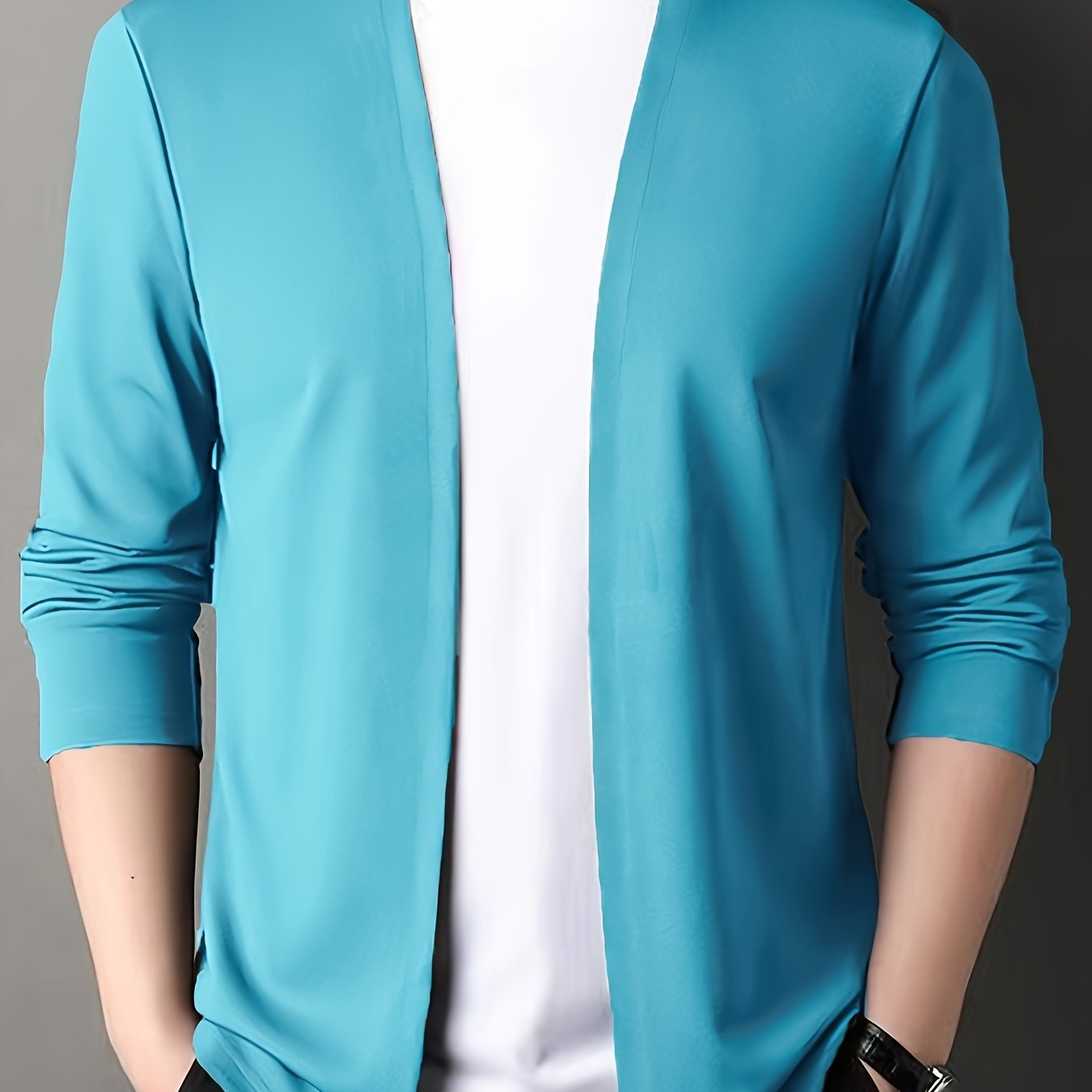 Men's Casual Knitted Cardigan for Outdoor Activities